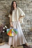 Riviera Palazzo Pant Seashell